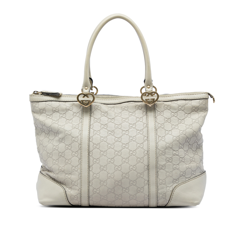 Pre-Loved Gucci Guccissima Lovely Tote